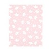 NoJo Super Soft Pink and White Elephant Fitted Mini Crib Sheet - image 2 of 4