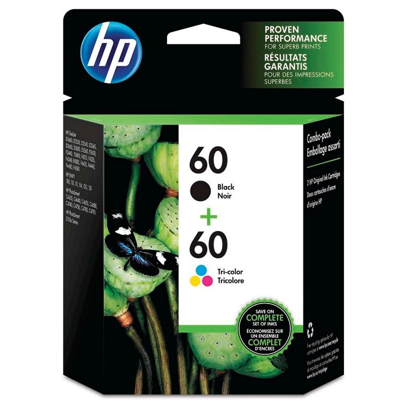 HP 60 Ink Cartridge Series, 1 of 7