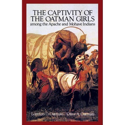 The Captivity of the Oatman Girls Among the Apache and Mohave Indians - (Native American) by  Lorenzo D and Olive a Oatman (Paperback)