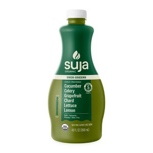 Suja Organic Uber Greens Cold Pressed Juice Drink - 46 fl oz Bottle - 1 of 4