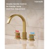 YAWWALK Waterfall Widespread 8 in Bathroom Faucet, Double Handle - 4 of 4