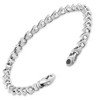 Pompeii3 Men's Link Rolo 14k Gold (17gram) or Platinum (28gram) 5.5mm Bracelet 8" - 2 of 4
