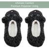Kitty Cat Pom Womens Animal Cozy Indoor Plush Lined Non Slip Fuzzy Soft Slipper - Large - 2 of 4