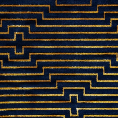 navy blue and gold