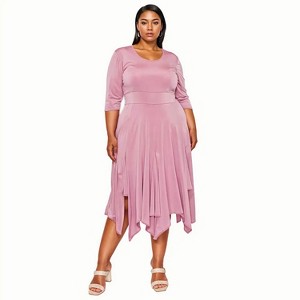 L I V D Women's Shay Handkerchief Hem Dress - 1 of 3