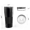 Zak Designs 28 oz. Stainless Steel Tumbler Double Wall Vacuum Insulated Lynden Tumbler - image 4 of 4
