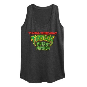 Women's - Teenage Mutant Ninja Turtles - Movie Logo Graphic Racerback Tank - 1 of 4