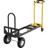 3-in-1 Heavy Duty Foldable Convertible Hand Truck with Wheels, 800 lbs Capacity Dolly Cart for Moving, Shopping, Travel - 4 of 4