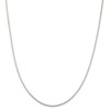 Black Bow Jewelry 1.5mm Sterling Silver, Octagonal Solid Snake Chain Necklace - 3 of 4