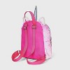 Kids' 7" Unicorn Flip Sequin Mini Backpack - Cat & Jack™ Pink: Lightweight Novelty Bag for Ages 3-10 - 2 of 4