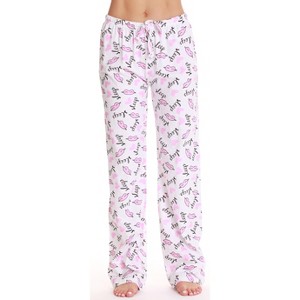 Just Love Womens Halloween Print Knit Jersey Pajama Pants - 1 of 2