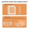 FXW Homeplus Indoor Dog Playpen - Stress-Free and Safe Play,Panels for Puppy and Small Dogs, Black│Patented - 2 of 4