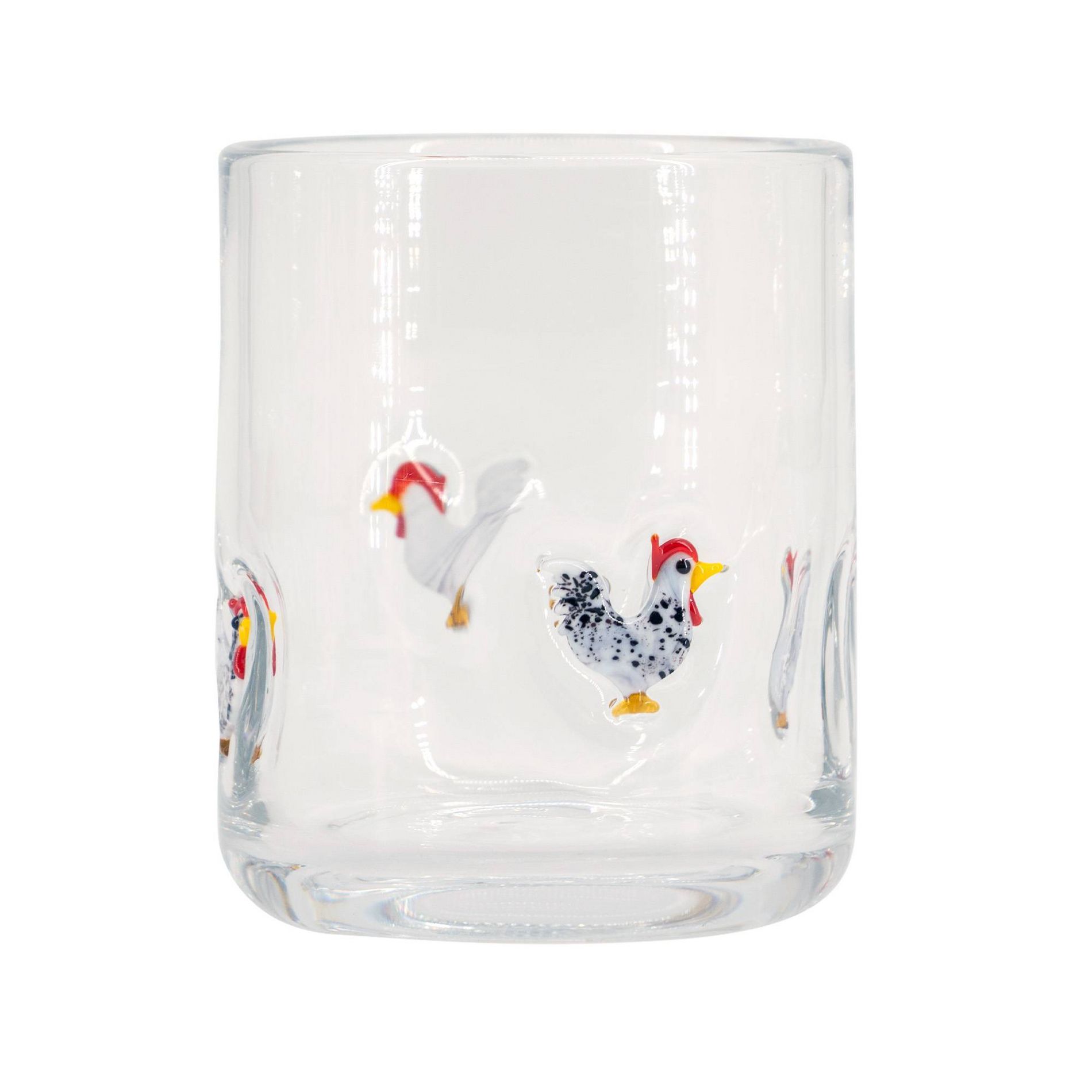 Madison Home 16 fl oz Icon Glass Tumbler Rooster