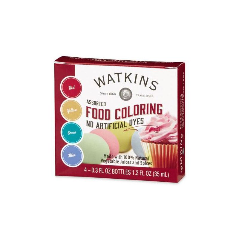 Watkins Assorted Food Coloring - 1.2oz, 3 of 5