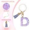 Unique Bargains Resin Lightweight Decorative Sparkling Purple Sequins Tumbler Cup Charm - 3 of 4
