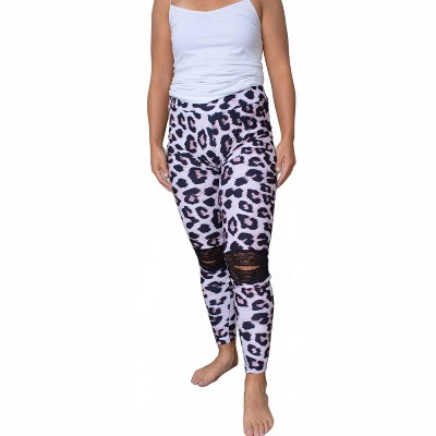 Women's Lace Ankle Leggings - Shirley Stone