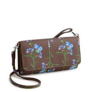 Vera Bradley Women's Outlet Faux Leather Wallet Crossbody - 1 of 4