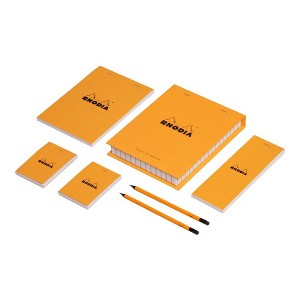 Rhodia Treasure Box - 7 x 9 x 1 - Orange - 1 of 4