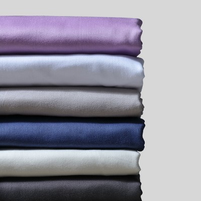 Light Gray Organic Cotton King Pillowcase Set