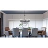 Quoizel Lighting Brigitta 8 - Light Chandelier in  Matte Black - 2 of 4