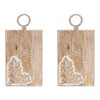 Melrose Fall Mango Wood Cutting Board (Set of 2) - 2 of 2