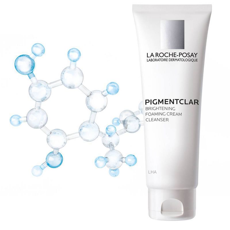 La Roche Posay Pigmentclar Brightening Foaming Face Cream Cleanser - Scented - 4.2oz, 6 of 10