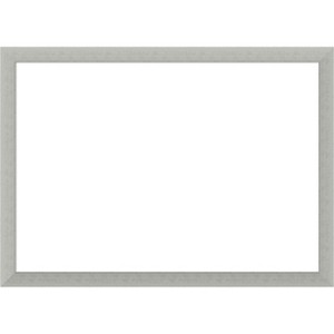Amanti Art Silver Leaf Framed Dry Erase Magnetic Board - 1 of 4