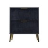 New Classic Furniture,Kailani Nightstand- Black - 2 of 4