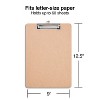 Staples ArchBoard Wood Clipboard Legal Size Brown 3/Pack ST44295