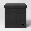 Collapsible Dorm Single Storage Ottoman - Room Essentials™ - 2 of 4