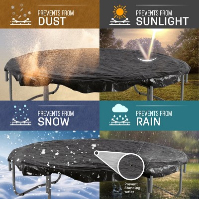 6ft Blue Weather-Resistant Trampoline Protective Cover