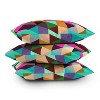 20"x20" Three of the Possessed Modele Bright Square Throw Pillow - Deny Designs: Indoor Geometric Decor, Zipper Closure - 3 of 3