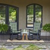 ARDEN earthFIBER Indoor/Outdoor Plush Rocking Chair Cushion Set, 2-Pack, 20 x 18, Water repellent, Fade Resistant - 4 of 4