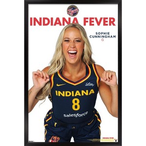 Trends International WNBA Indiana Fever - Sophie Cunningham Feature Series 25 Framed Wall Poster Prints - 1 of 4