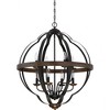 Quoizel Lighting Siren 8 - Light Chandelier in  Marcado Black - 2 of 4