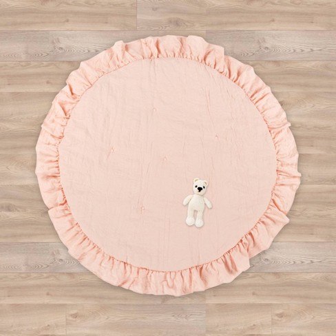 Round Macrame Baby Play Mat - Large