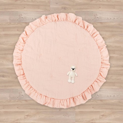 Lush Décor Baby Round Ruffle Play Mat - image 1 of 4