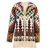 Collections Etc Southwest Zip Front Sweater - 2 of 4