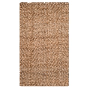 Natural Solid Woven Accent Rug 3