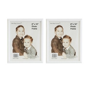Home Collection Tabletop Glass Front Picture Frames 2Pcs 8x10 White ...