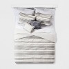 5pc Tatiana Global Woven Stripe Cotton Comforter Set Cream - Threshold™ - image 2 of 2