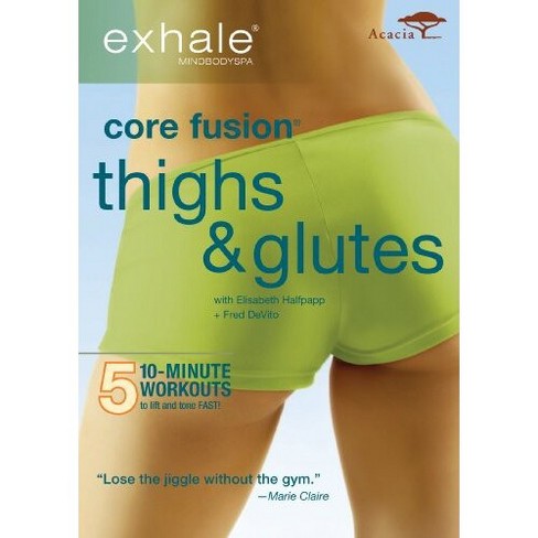 Exhale: Core Fusion Thighs And Glutes (dvd) : Target