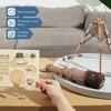 ROBOTIME 3D Wooden Puzzles DIY Monocular Telescope Model Kit, Beige, 13"*9.4"*12.8" - 4 of 4