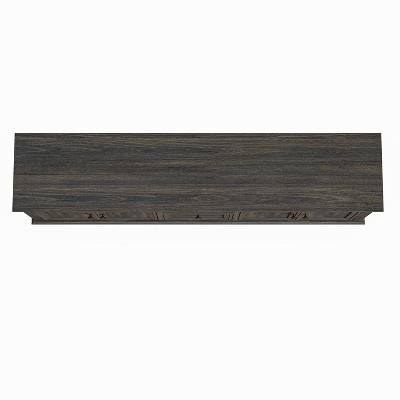 Festivo Dark Brown 72-Inch TV Stand with Cabinets and Drawer
