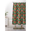 Gabriela Fuente Astra Shower Curtain Green - Deny Designs: Geometric Pattern, Microfiber, Machine Washable - 3 of 3