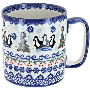 Blue Rose Polish Pottery Vena Mug - 1 of 1