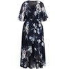 Women's Plus Size Sylvie Maxi Dress - navy | CITY CHIC - 4 of 4