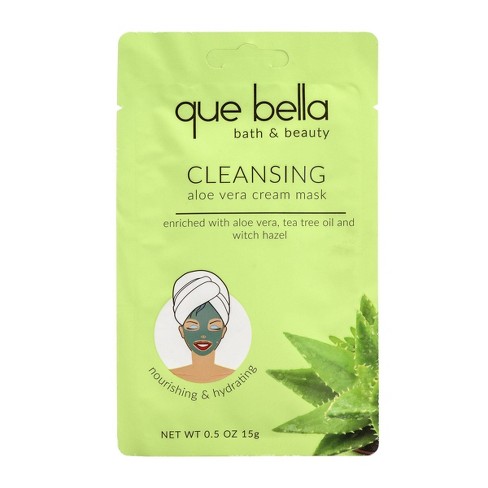 Download Que Bella Deep Cleansing Aloe Vera Cream Face Mask 0 5oz Target PSD Mockup Templates