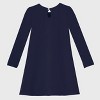 City Threads USA-Made Cotton Fleece Soft A-Line Dress - 3 of 4
