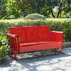 HomeStock Bates Outdoor Metal Sofa Glider - 2 of 2